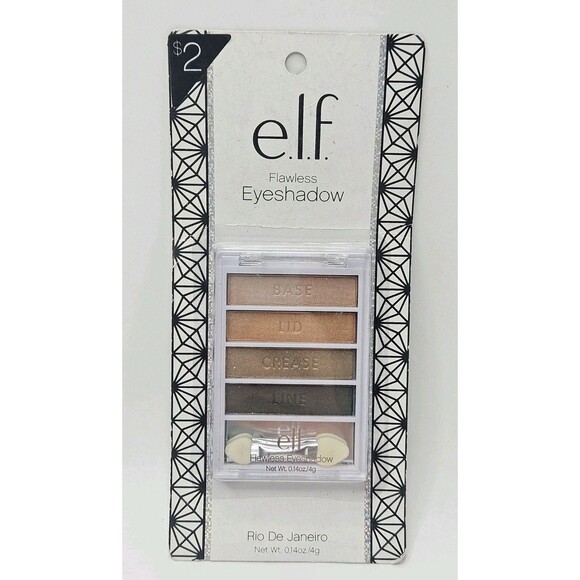 ELF Flawless Eye Shadow Rio De Janeiro NEW Sealed Quad Palette - Picture 1 of 3